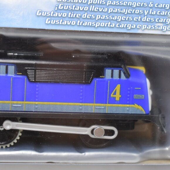 Gustavo 4 Passengers & Cargo Motorized Trackmaster Train Engine Fisher Price New - Picture 8 of 11